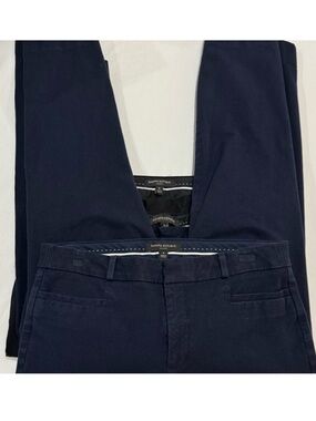 3 Women’s Pairs of Banana Republic SLOAN Navy & Black Cropped Pants All Size 8